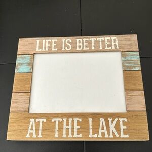 Life is better at the lake picture frame